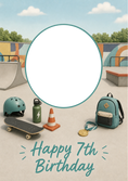 Load image into Gallery viewer, Birthdays - Personalised Card — with punch holes