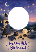 Load image into Gallery viewer, Birthdays - Personalised Card — with punch holes
