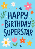 Load image into Gallery viewer, Birthdays - Personalised Card — with punch holes