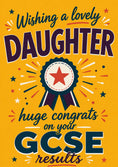 Load image into Gallery viewer, Wishing a Lovely Daughter GCSE Results Exam Card for Her