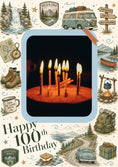 Load image into Gallery viewer, Birthdays - Personalised Card — with punch holes