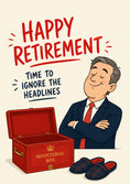 Load image into Gallery viewer, Retirement - Personalised Card — with punch holes