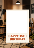 Load image into Gallery viewer, Birthdays - Personalised Card — with punch holes