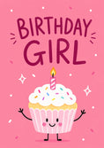 Load image into Gallery viewer, Birthdays - Personalised Card — with punch holes