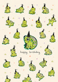 Load image into Gallery viewer, Birthdays - Personalised Card — with punch holes