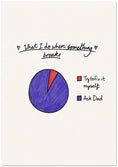 Load image into Gallery viewer, Fathers Day - Personalised Card — with punch holes
