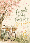 Load image into Gallery viewer, Friendship - Personalised Card — with punch holes