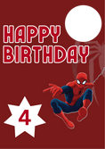 Load image into Gallery viewer, Birthdays - Personalised Card — with punch holes