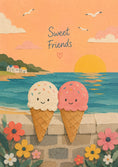 Load image into Gallery viewer, Friendship - Personalised Card — with punch holes