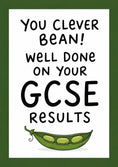 Load image into Gallery viewer, Funny Clever Bean Pea Pod GCSE Results Congratulations Card