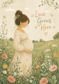 Load image into Gallery viewer, Pregnancy - Personalised Card — with punch holes