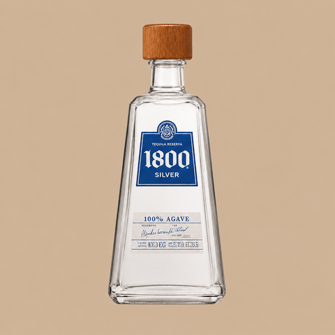 1800 Silver Tequila Miniature