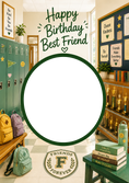 Load image into Gallery viewer, Friends Forever Photo Upload Birthday Card for Best Friend