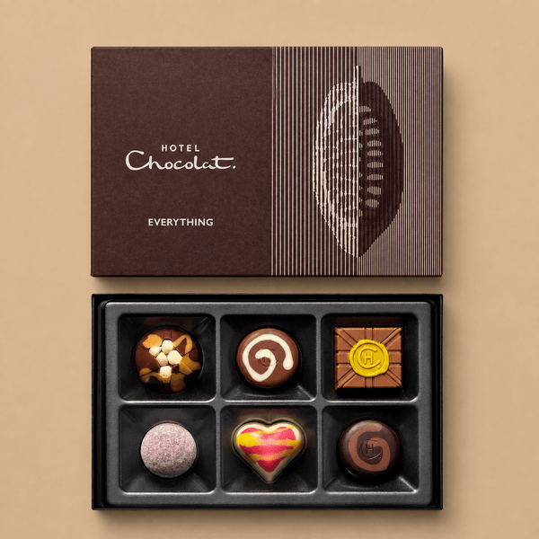 Hotel Chocolat Everything Chocolate Box 6-Piece
