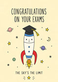 Load image into Gallery viewer, Rocket Sky's The Limit Congratulations Card