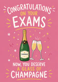 Load image into Gallery viewer, Champagne Bottle Toast Congratulations Card