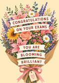 Load image into Gallery viewer, Blooming Brilliant Floral Bouquet Congratulations Card for Her