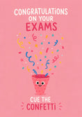 Load image into Gallery viewer, Confetti Cannon Kawaii Congratulations on Your Exams Card