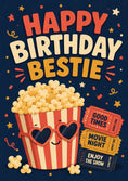 Load image into Gallery viewer, Birthdays - Personalised Card — with punch holes