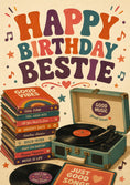 Load image into Gallery viewer, Birthdays - Personalised Card — with punch holes