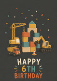Load image into Gallery viewer, Birthdays - Personalised Card — with punch holes