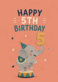 Load image into Gallery viewer, Birthdays - Personalised Card — with punch holes