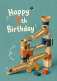 Load image into Gallery viewer, Birthdays - Personalised Card — with punch holes