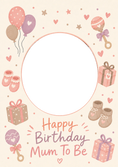 Load image into Gallery viewer, Birthdays - Personalised Card — with punch holes