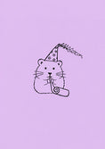Load image into Gallery viewer, Birthdays - Personalised Card — with punch holes