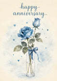 Load image into Gallery viewer, Anniversary - Personalised Card — with punch holes
