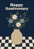 Load image into Gallery viewer, Anniversary - Personalised Card — with punch holes