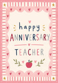 Load image into Gallery viewer, Anniversary - Personalised Card — with punch holes