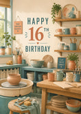 Load image into Gallery viewer, Birthdays - Personalised Card — with punch holes