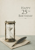 Load image into Gallery viewer, Birthdays - Personalised Card — with punch holes