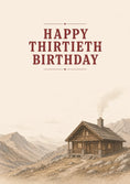 Load image into Gallery viewer, Birthdays - Personalised Card — with punch holes