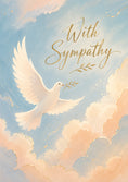 Load image into Gallery viewer, Sympathy - Personalised Card — with punch holes