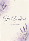 Load image into Gallery viewer, Leaving - Personalised Card