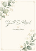 Load image into Gallery viewer, Leaving - Personalised Card