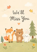 Load image into Gallery viewer, Leaving - Personalised Card