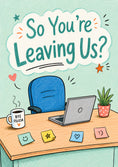 Load image into Gallery viewer, Leaving - Personalised Card