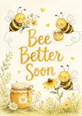Load image into Gallery viewer, Get Well - Personalised Card — with punch holes