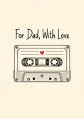 Load image into Gallery viewer, Fathers Day - Personalised Card — with punch holes