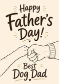 Load image into Gallery viewer, Fathers Day - Personalised Card — with punch holes