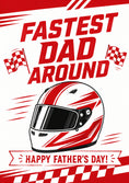 Load image into Gallery viewer, Fathers Day - Personalised Card — with punch holes
