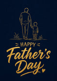 Load image into Gallery viewer, Fathers Day - Personalised Card — with punch holes