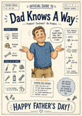Load image into Gallery viewer, Fathers Day - Personalised Card — with punch holes