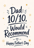 Load image into Gallery viewer, Fathers Day - Personalised Card