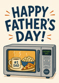 Load image into Gallery viewer, Fathers Day - Personalised Card — with punch holes