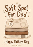 Load image into Gallery viewer, Fathers Day - Personalised Card — with punch holes