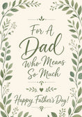Load image into Gallery viewer, Fathers Day - Personalised Card — with punch holes
